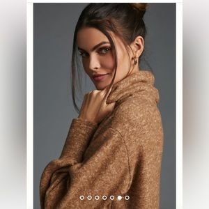 Anthropologie Maeve cowl neck pullovers